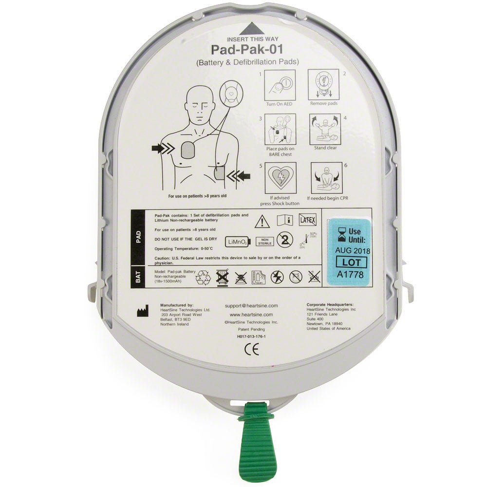 HeartSine Samaritan Pad-Pak HeartSine