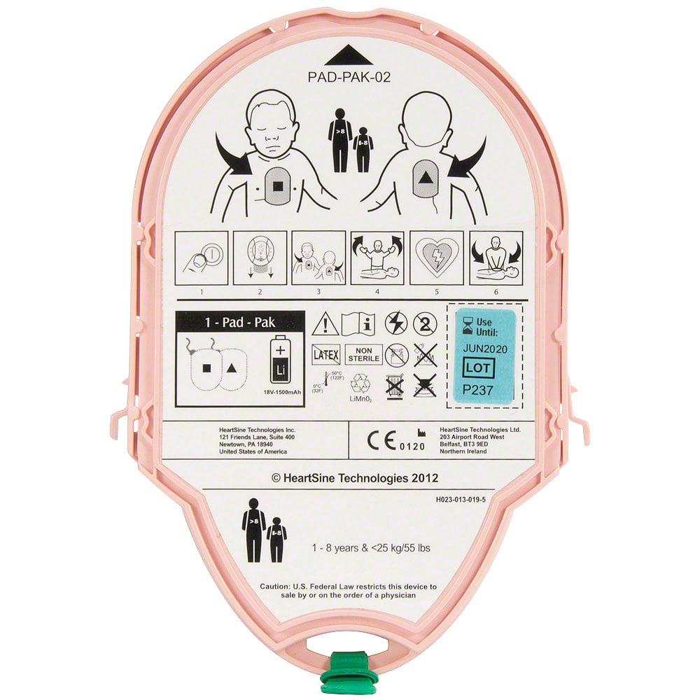 HeartSine Samaritan Pediatric-Pak HeartSine