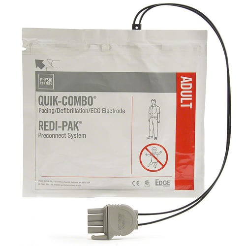 Physio-Control (REDI-PAK) Replacement LIFEPAK Adult Electrode Pads - 11996-000017