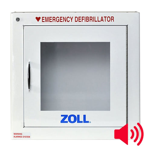 ZOLL AED Plus OEM Surface Mount Cabinet w/Alarm