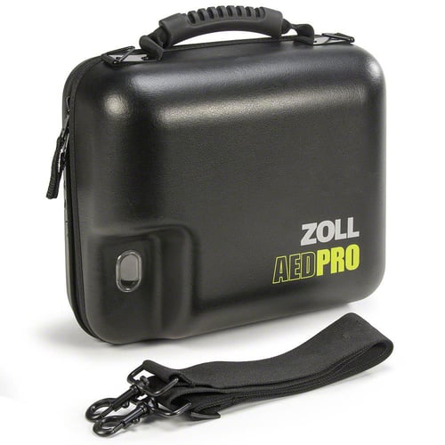 ZOLL AED Pro Replacement Semi-Rigid Vinyl Carry Case w/Spare Battery Compartment