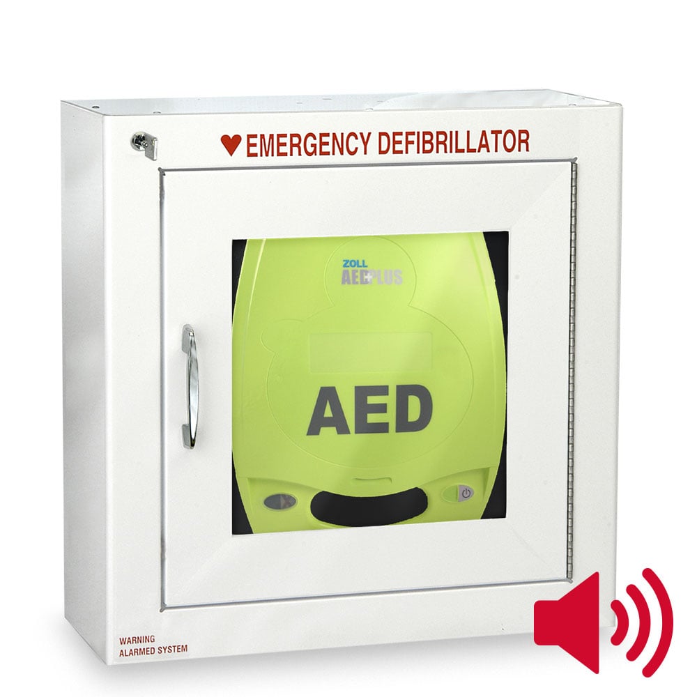 ZOLL AED Plus Standard Size Cabinet with Audible Alarm