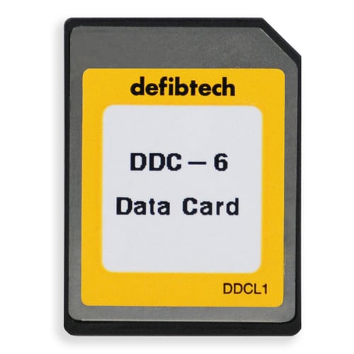 Defibtech Lifeline or Lifeline AUTO AED Data Card