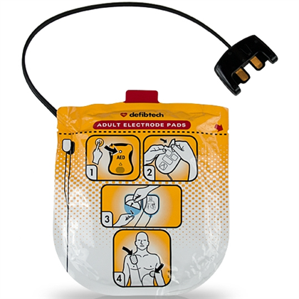 Defibtech Lifeline VIEW Adult AED Pads - Avid Safety