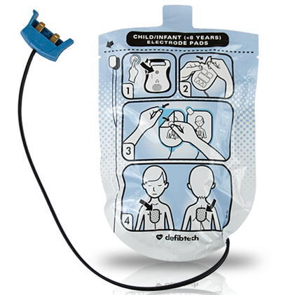 Defibtech Lifeline Pediatric AED Pads - Avid Safety