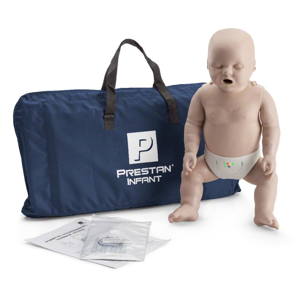 PRESTAN Professional Infant Medium Skin Manikin Single with CPR Monitor