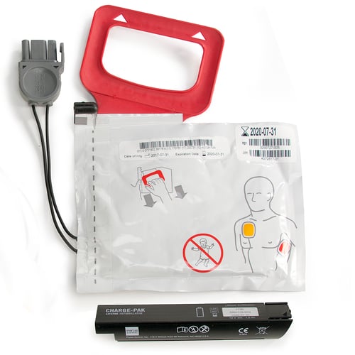 Physio-Control LIFEPAK CR Plus/EXPRESS CHARGE-PAK w/1 set electrode pads - 11403-000002