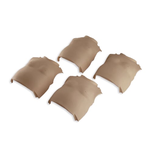 PRESTAN Replacement Torso Skins for the Professional Infant Dark Skin Manikin (4-Pack)