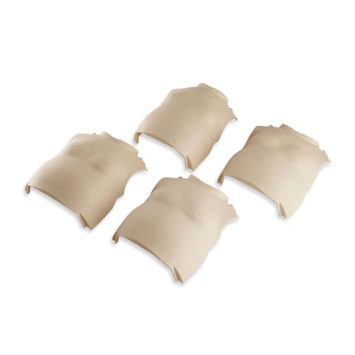 PRESTAN Replacement Torso Skins for the Professional Infant Medium Skin Manikin (4-Pack)