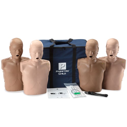 PRESTAN Professional Child Diversity Kit 4-Pack w/CPR Monitors